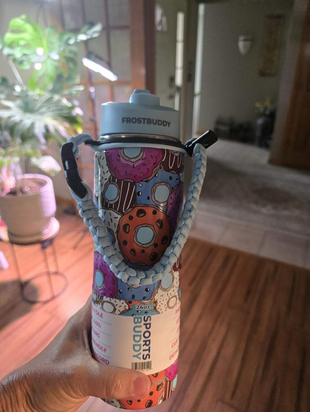Frost Buddy Donuts Tumbler New 24 Oz